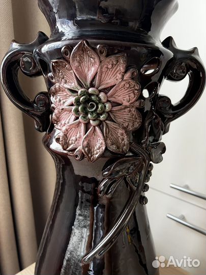 Ваза большая напольная керамическая