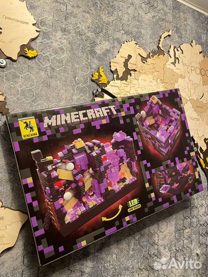 Конструктор аналог lego Minecraft