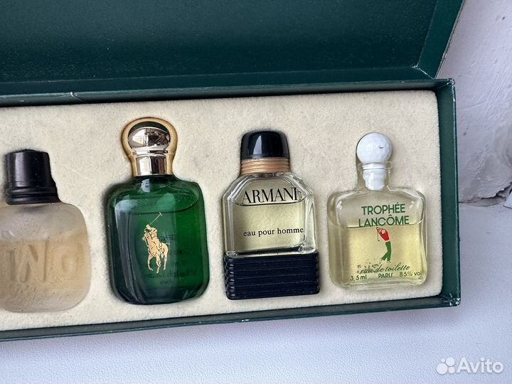 Набор миниатюр винтаж мужские