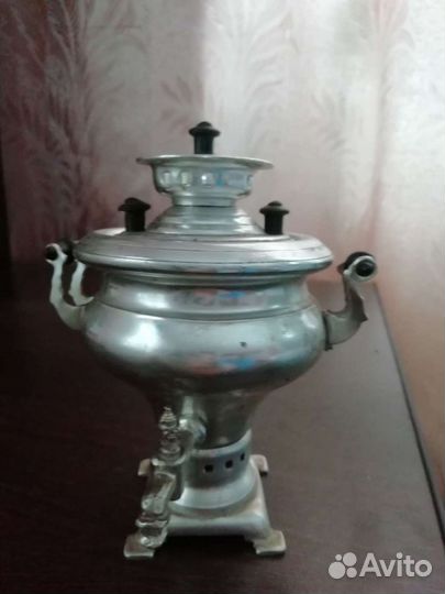 Самовар мини СССР винтаж, пивная кружка СССР