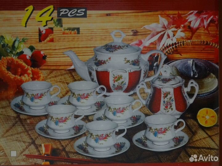 Чайный сервиз новый