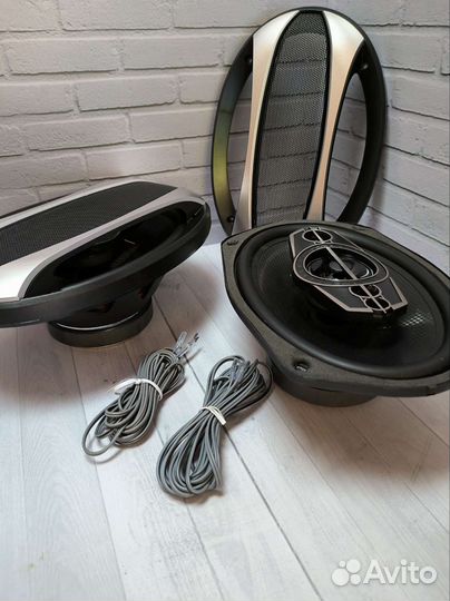 Динамики Pioneer.ok 6925 овалы 6/9 трехполосные