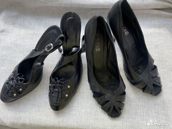 Туфли босоножки из нат. кожи Разные модели Винтаж