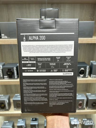 Garmin Alpha 200 Портативный GPS навигатор