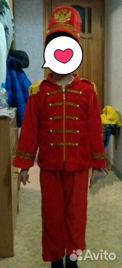Костюм гусара, солдата - прокат