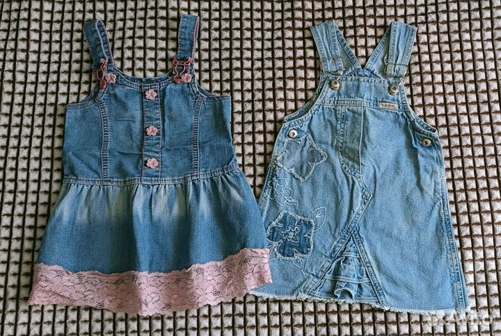 Джинсовый сарафан