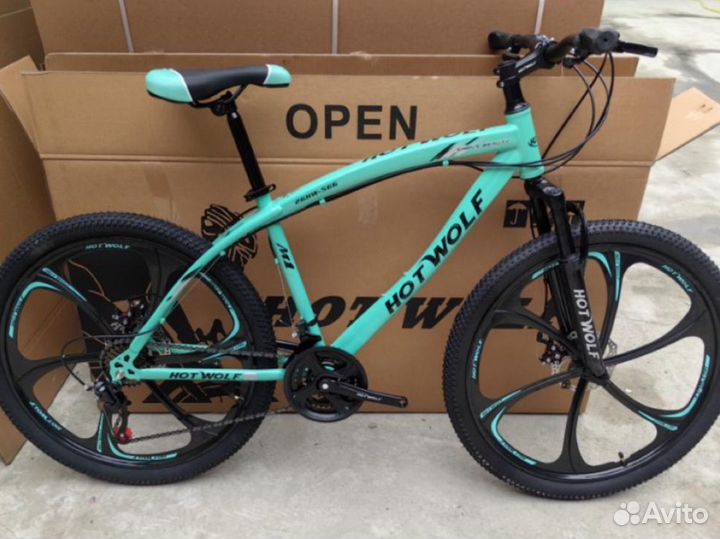 Велосипеды новые на литых дисках