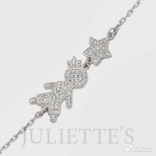 Золотой браслет для мамы с гравировкой