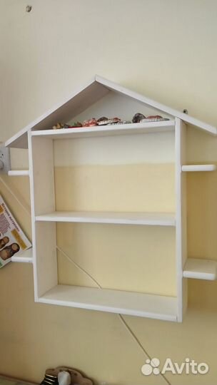 Полка настенная деревянная