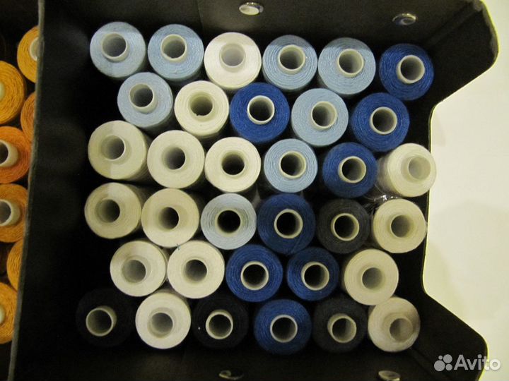 Нитки для шитья и обметки