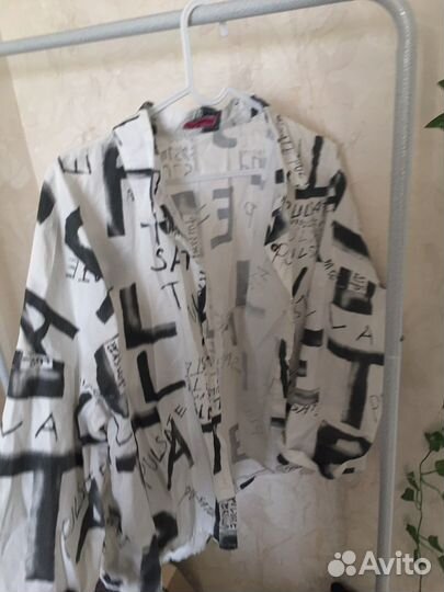 Рубашка с принтом