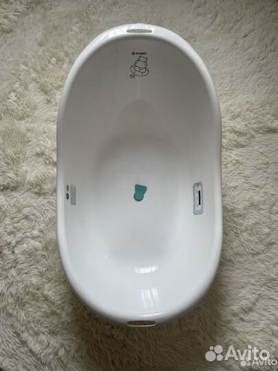 Деткая ванночка для купания Olsson с термометром