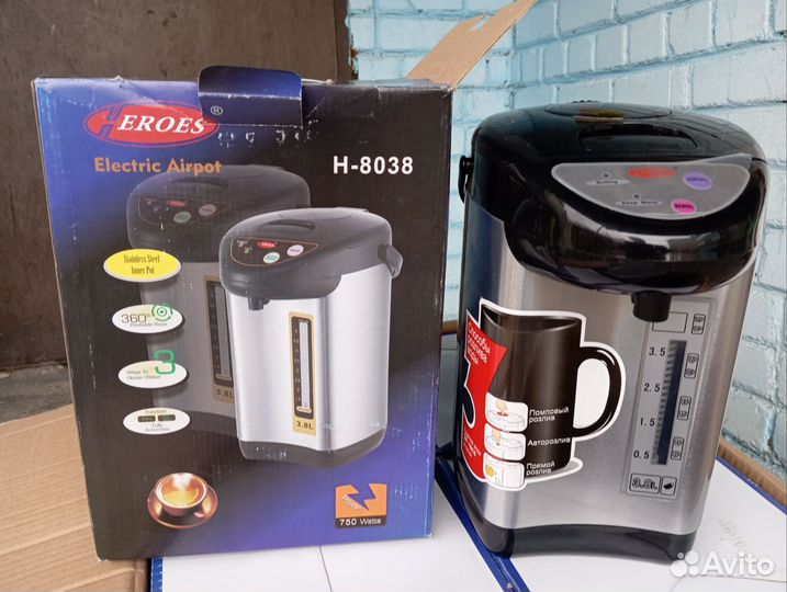 Чайник электрический термопот 5л/5.5л.3.8л