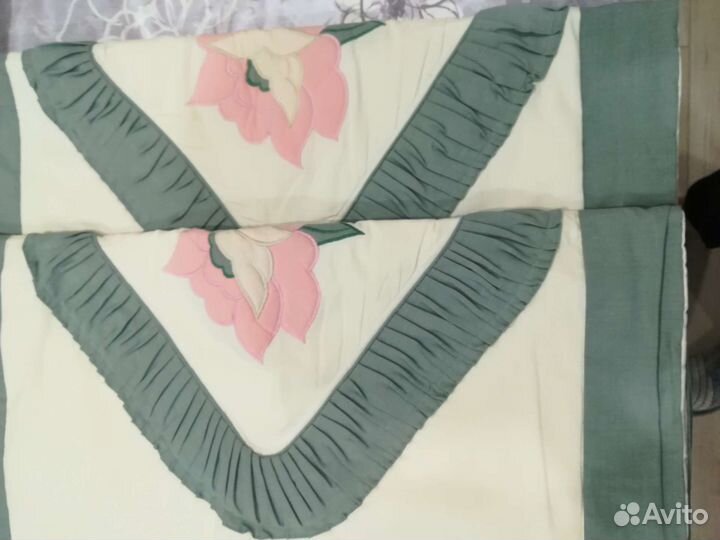 2 декоративные наволочки на подушки