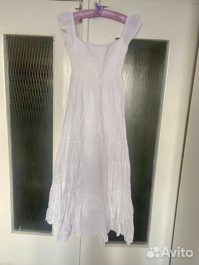 Платье сарафан Zara Хлопок