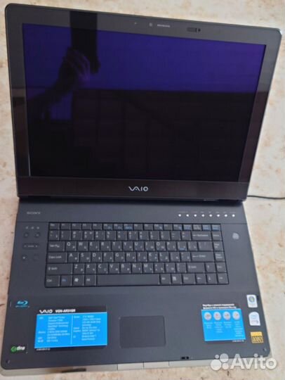 Премиальный мощный ноутбук Sony vaio VGN-AR31SR