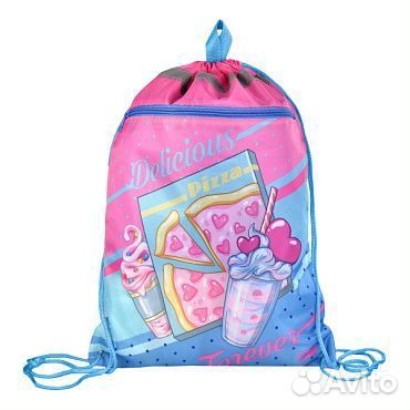 Мешок для обуви вкусные сердечки, 62593