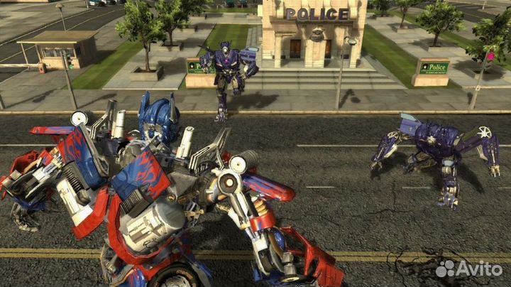 Transformers The Game, б/у, множ.царап., английски