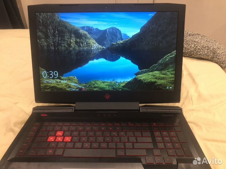 Игровой ноутбук hp omen 17