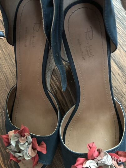 Босоножки женские 38 размер натуральная