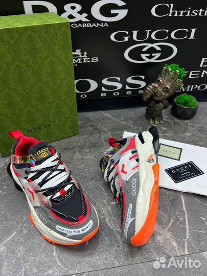 Мужские кроссовки gucci