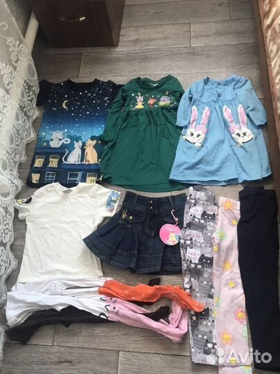 Пакет вещей на девочку 110