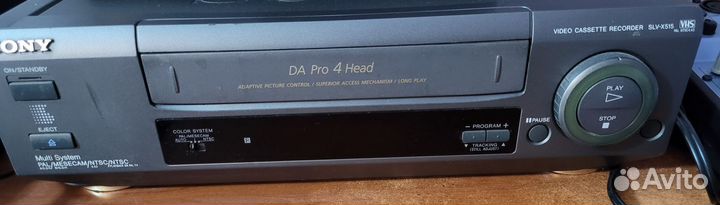 Видеомагнитофон sony slv x515