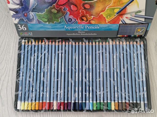 Набор акварельных карандашей 36 цветов объявление продам
