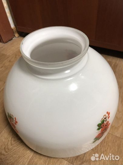 Плафон для люстры стеклянный