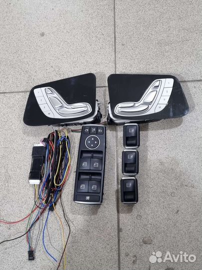 Блок переходник для кнопок сиденья W463