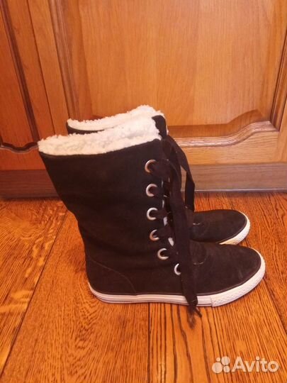 Converse сапоги замша натуральная
