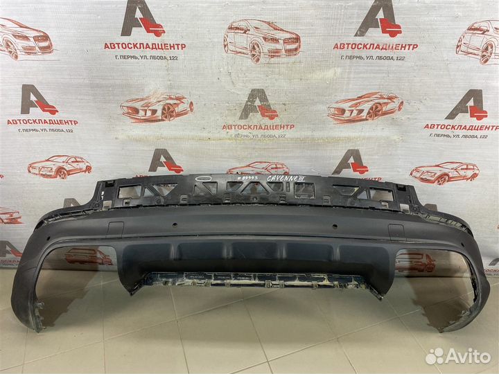 Бампер задний Porsche Cayenne (2017-Н.в.)