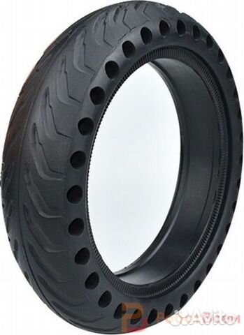 Шина полнотелая с отверстиями для электросамоката