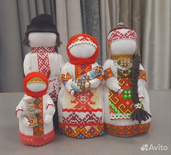 Изготовлю кукол в чувашской национальной одежде