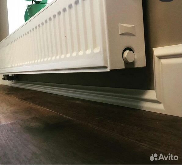 Установка плинтусов