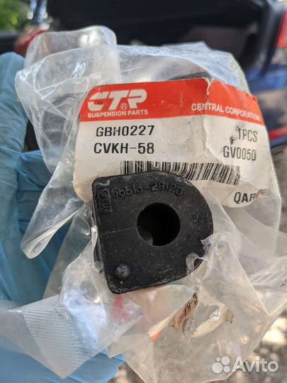 Втулки стабилизатора