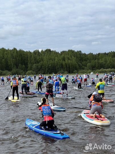 Обучение SUP сёрфинг