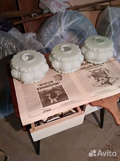 Плафоны для люстры стеклянные