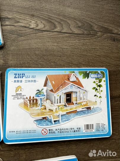 3d пазл объемный пазл