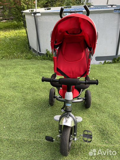 Велосипед трех колесный с ручкой