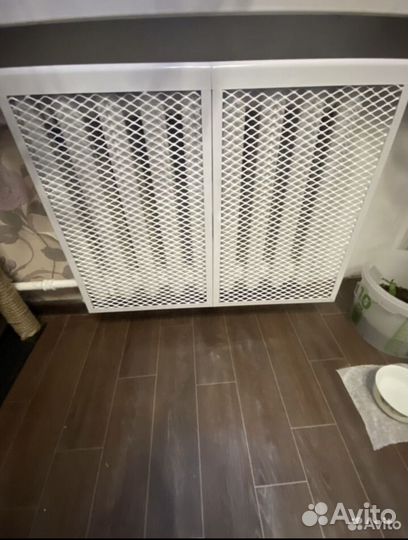 Экран на чугунные батареи