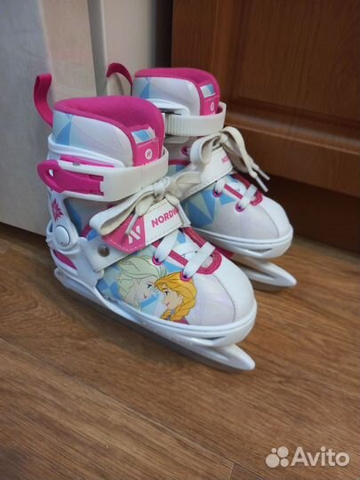 Коньки раздвижные детские, р. 26-31