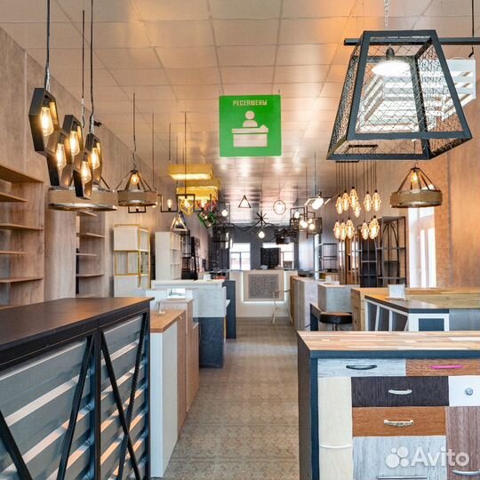 Ресепшн белый, с 3 д панелью