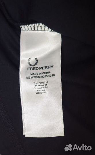 Футболка Fred Perry с лампасами оригинал