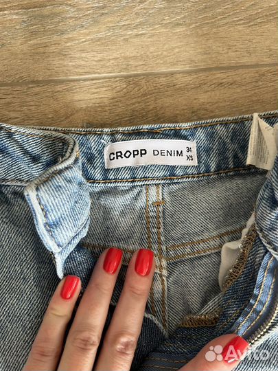 Джинсовые шорты cropp xs
