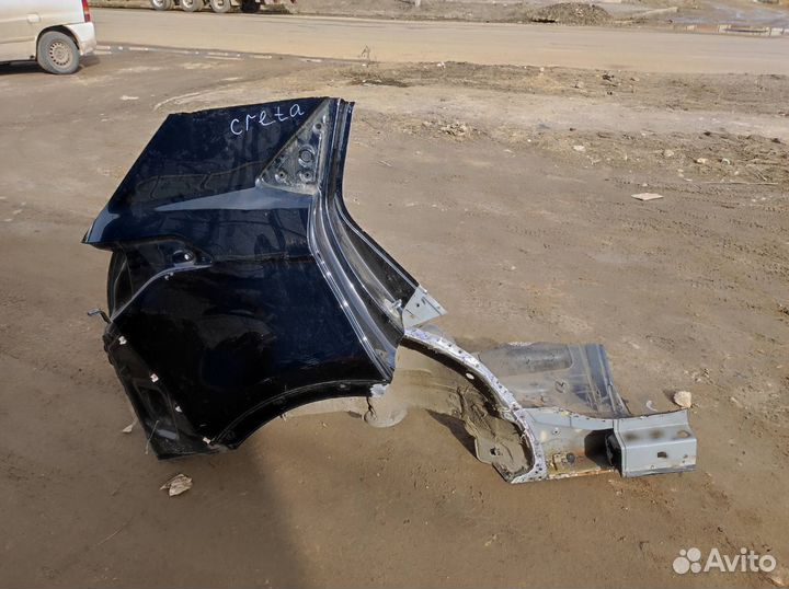 Крыло заднее правое Hyundai Creta (2016-2021)