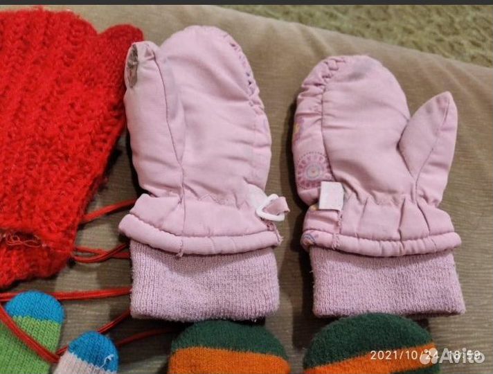 Варежки, перчатки детские