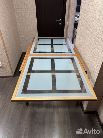 Стол обеденный раздвижной бу