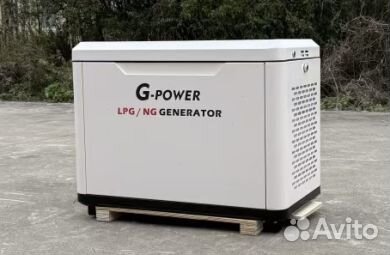 Генератор газовый 9 кВт g-powerSL9000SE3 трехфазны