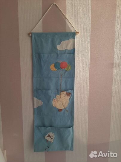 Кармашки настенные для хранения домашних мелочей